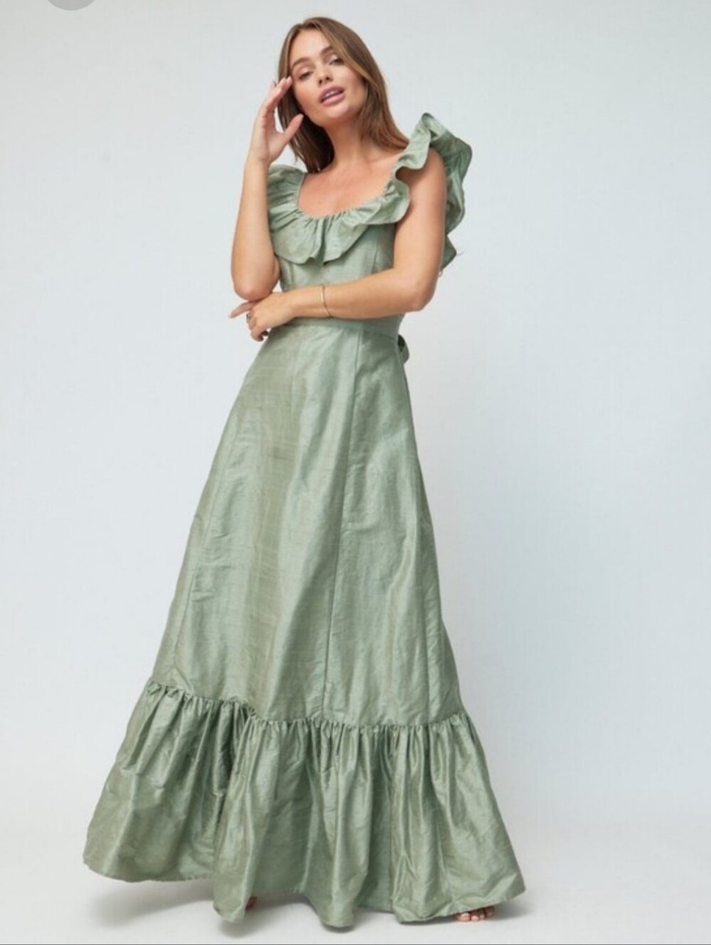Louise New York The Camille Dress in Sage